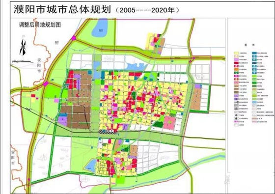 濮阳县未来城市发展的蓝图，最新规划图解析