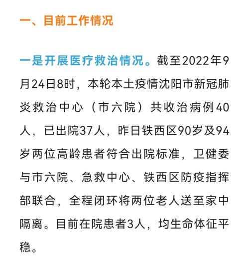 沈阳最新疫情实时更新报告，最新动态与消息